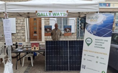GallyWatt participe activement aux manifestations locales